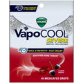 Vicks VapoCOOL Max Strength Severe Cherry Freeze Oral Anesthetic 45Medicate Drops