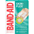 Band-Aid Brand Skin-Flex Adhesive Bandages – 20 Count (Assorted)