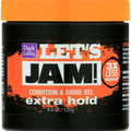 Let's Jam Shining Gel Extra Hold 4.25oz – Extra Firm Control Hair Styling Gel for All Hair Textures