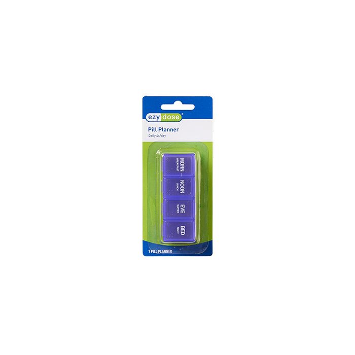 Ezy Dose Pill Reminder, Classic, Four A Day