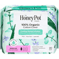 The Honey Pot Co. Herbal-Infused Pads with Wings – Regular (20 Count)