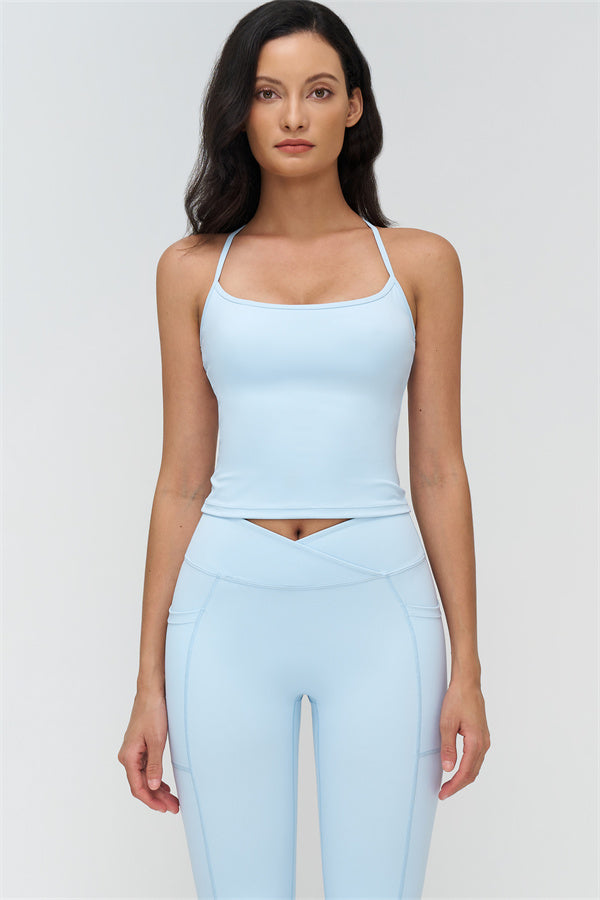 The BoldFit Crop Top Leggings 2-Piece Set