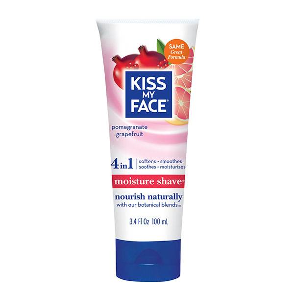 Kiss My Face Pomegranate Grapefruit Moisture Shave 3.4 Oz