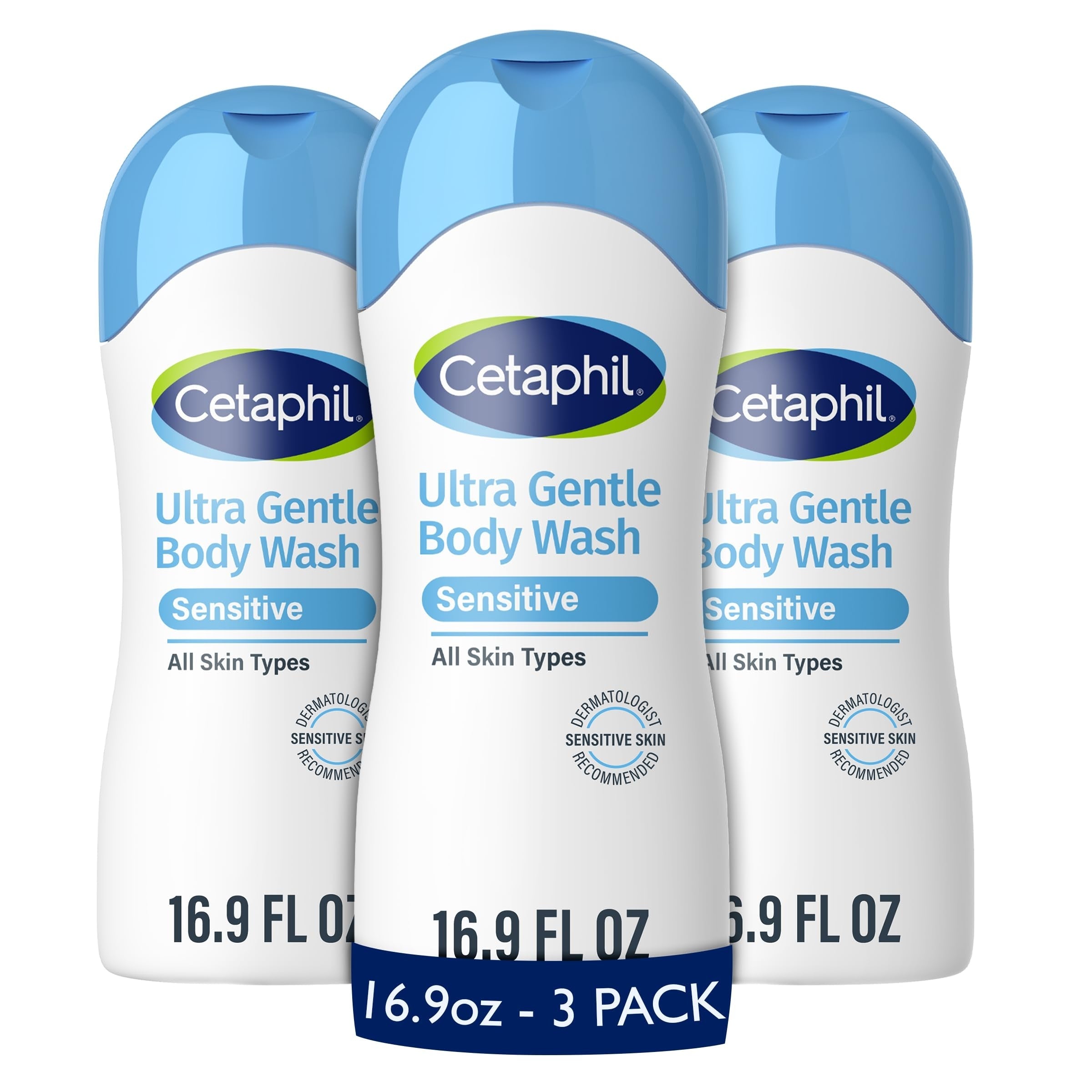 Cetaphil Ultra Gentle Body Wash - Fragrance Free - 16.9 Fl Oz