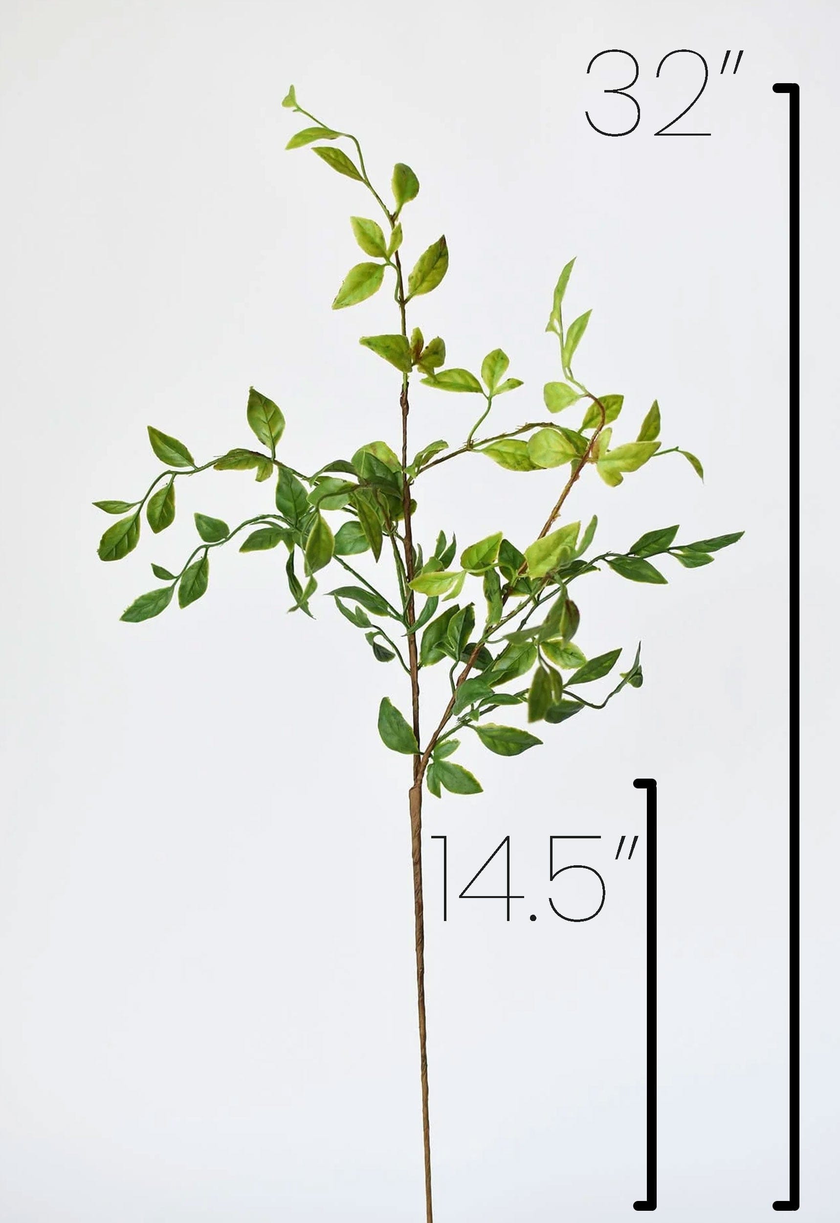 70 cm Faux Nandina-Blattstiel