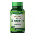 Nature's Truth B-Complex Plus Vitamin C (Complete High Potency - 100 Caplets)
