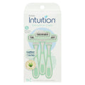 Schick Intuition Sensitive Care 4 Blades Disposable Razors 3 Ea