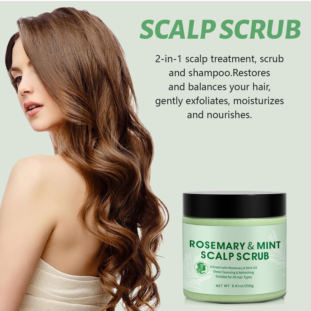 Rosmarin Kopfhaut-Peeling Nachfüllung Weich