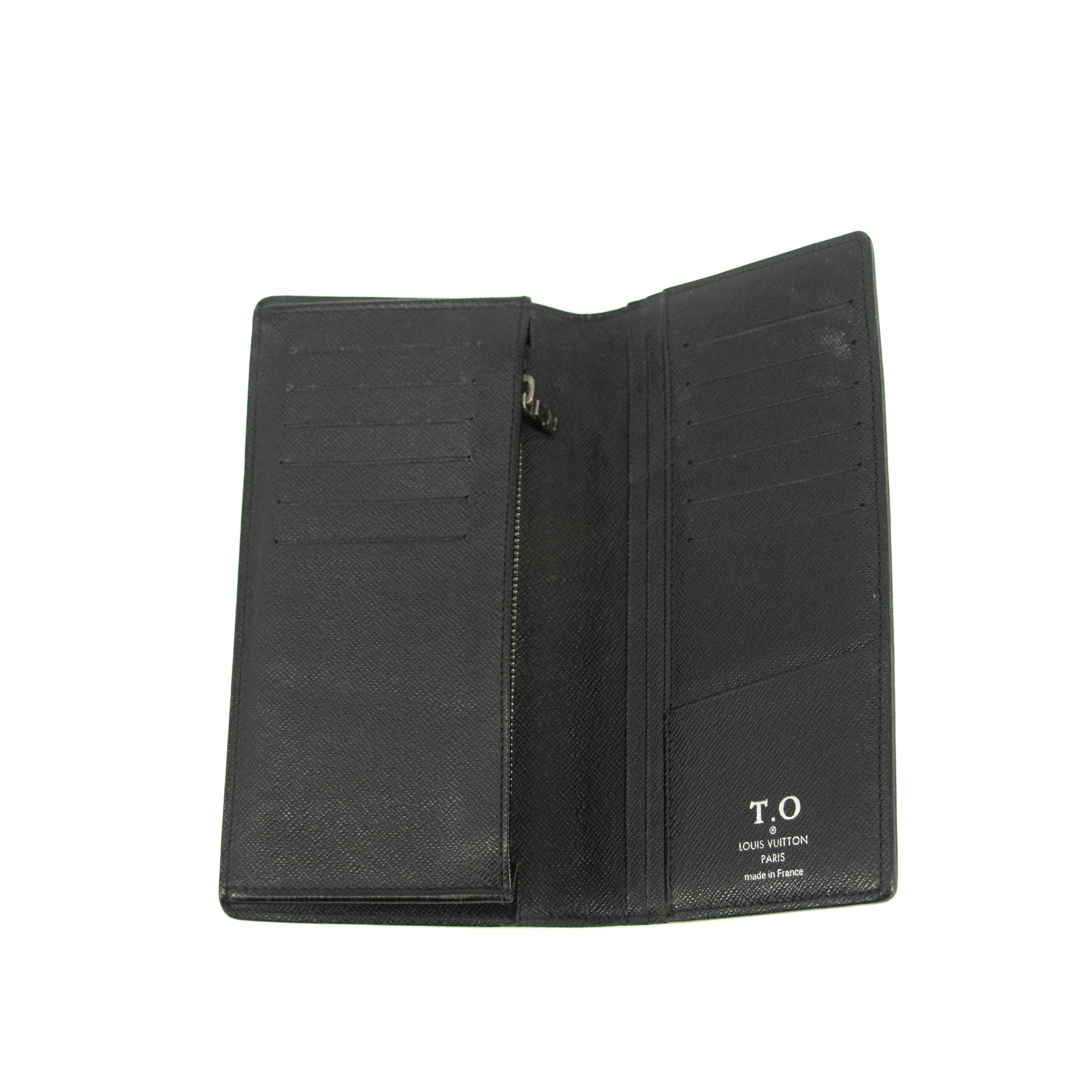 Louis Vuitton Damier Graphite Long Wallet #3857