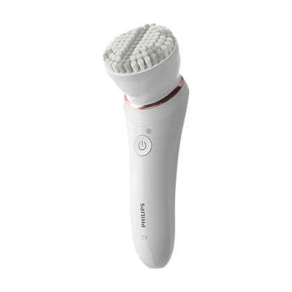 Philips Epilator Series 8000 5 in 1 Shaver Trimmer Pedicure and Body Exfoliator with 9 Accessories - 16 Oz
