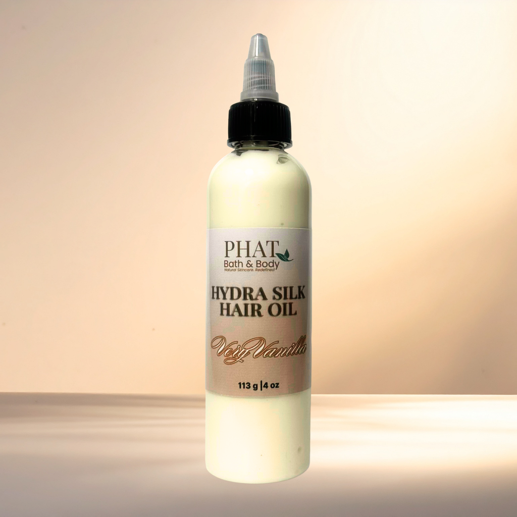 Very Vanilla | Hydra Silk Hair Oil | Hydrate | Smooth | Restore | 4 oz
