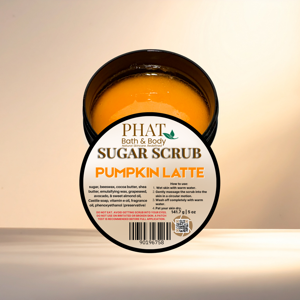 Pumpkin Latte Whipped Sugar Scrub with Shea & Cocoa Butter | 5 oz