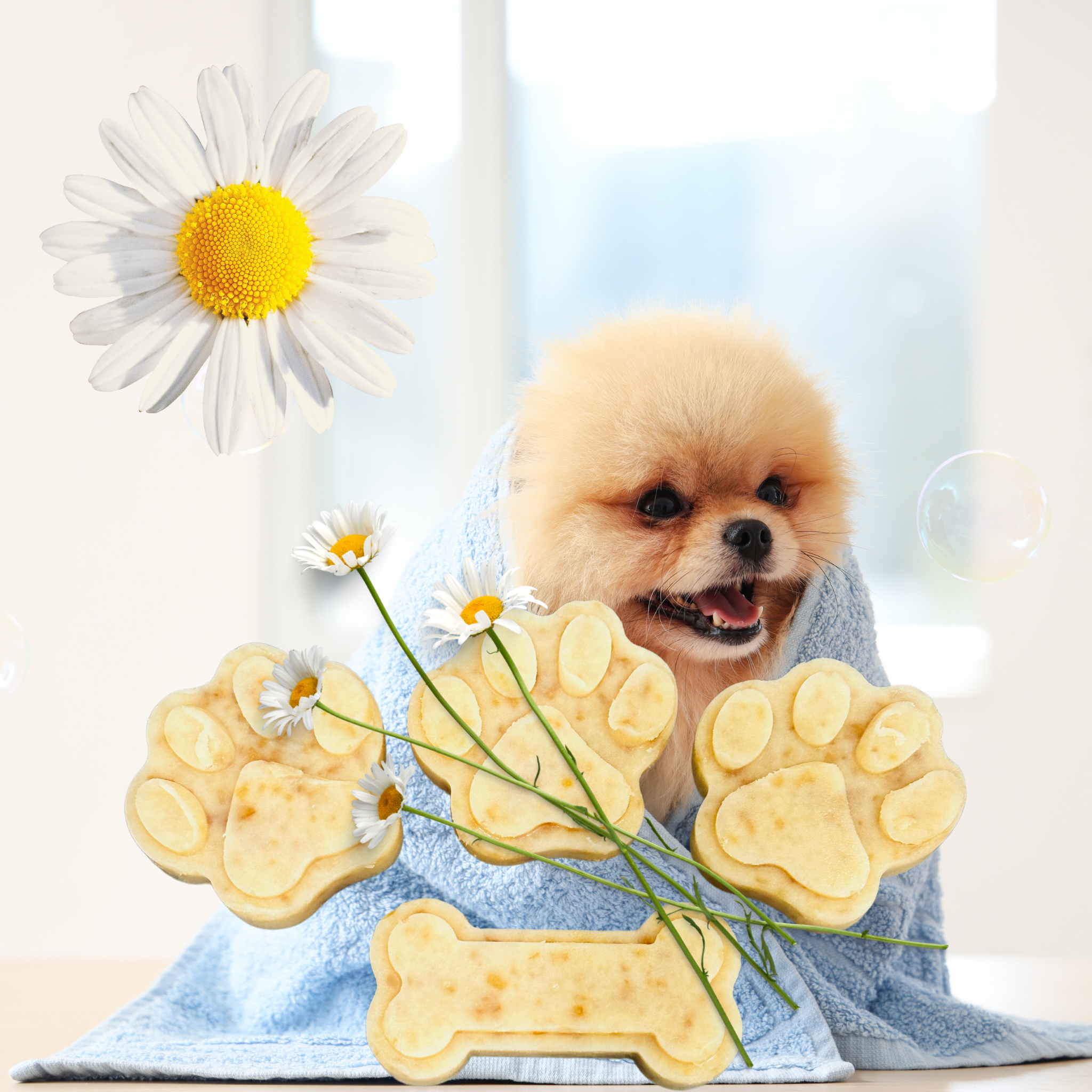 Milk Oatmeal & Honey Fur Baby Natural Soap with Chamomile Essential Oil