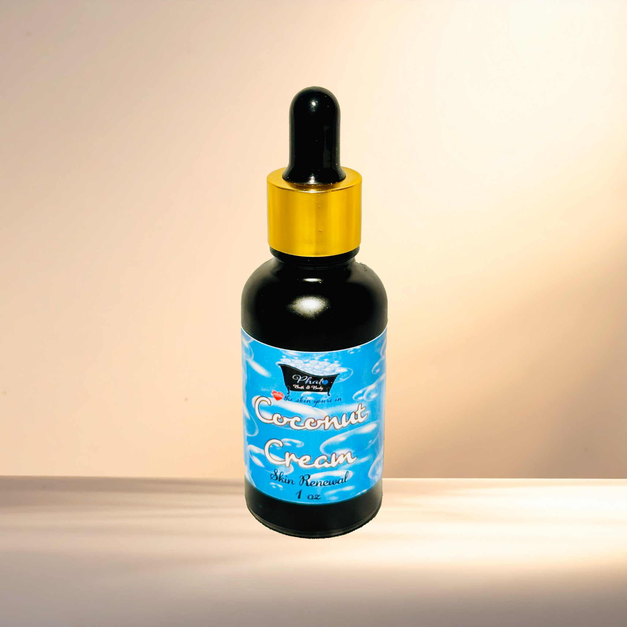 Coconut Cream Skin Renewal Natural Body Oil with Rosehip & Carrot Seed Oil | 3.2 oz