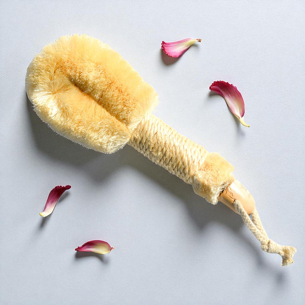 Sisal-Trockenbürste