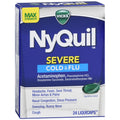 Vicks Cold & Flu, Severe, Max Strength, Nighttime Relief, Liqui Caps
