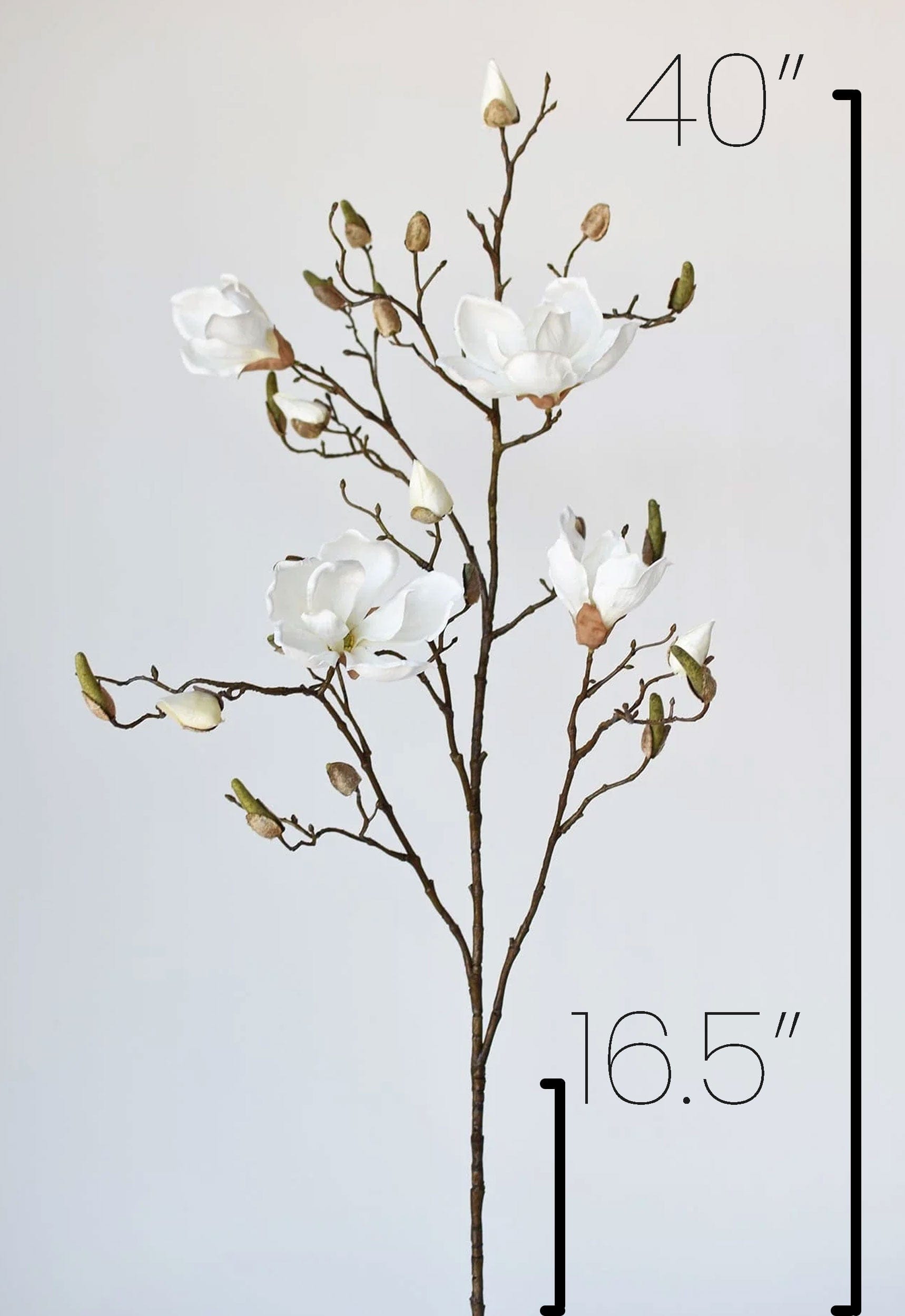 100 cm Kunstmagnolienzweig
