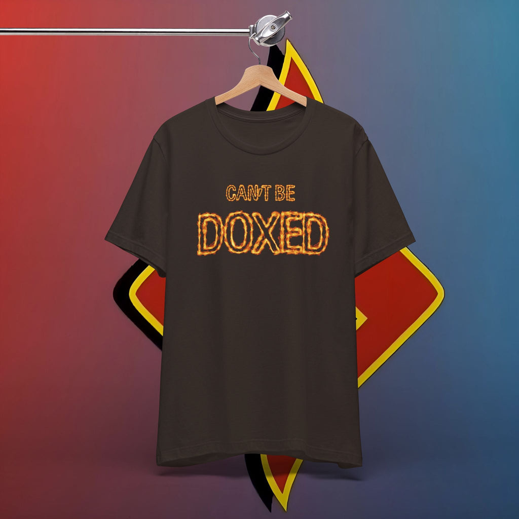 "Blazing Anonymity: Kann nicht gedoxt werden – The Shuli Network Inferno Edition #skoal" Unisex T-Shirt aus Jersey mit kurzen Ärmeln