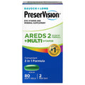 PreserVision AREDS 2 Formula + MultiVitamin Vitamin & Mineral Supplement 80 Ct Soft Gels