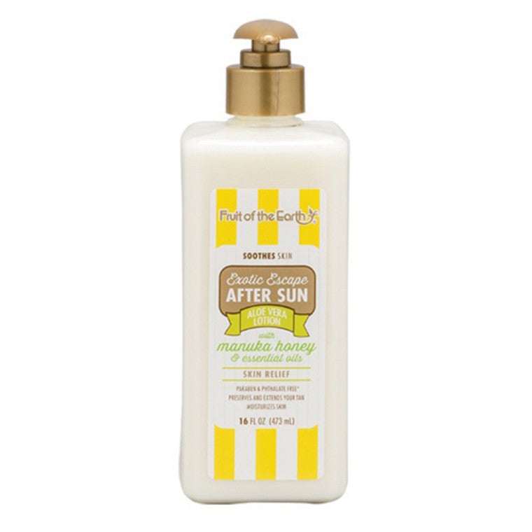Fruit Of The Earth After Sun Lotion Manuka Honey, 16 Oz