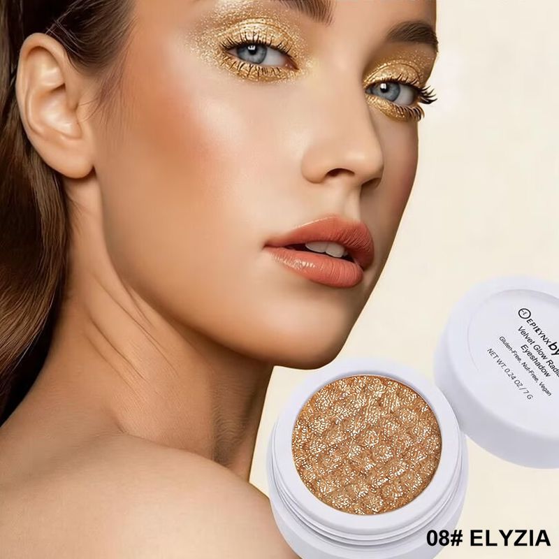 Velvet Glow Radiance Lidschatten – Vegan, Glutenfrei, Nussfrei, Eifrei