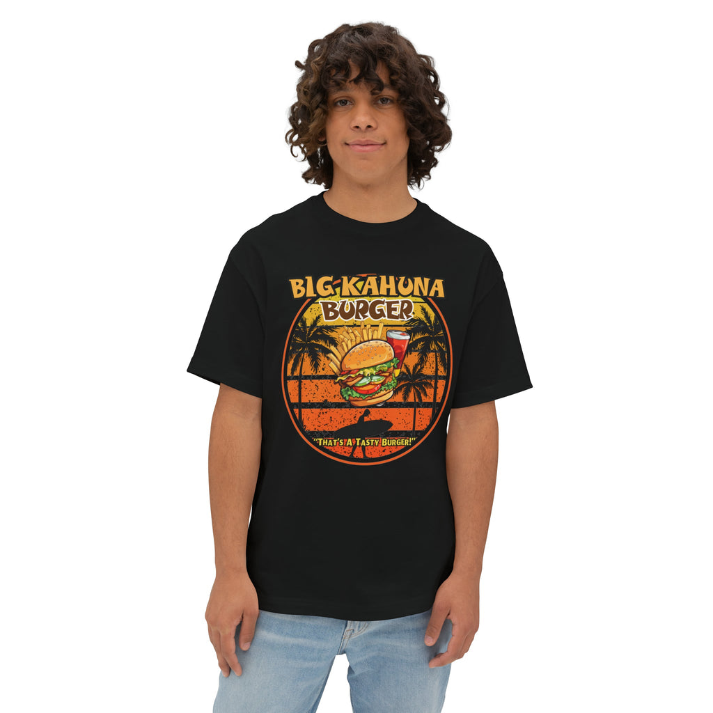 "DirkyThreadz Big Kahuna Burger T-Shirt – Retro Diner-Stil mit ikonischem Grafikdesign"