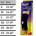 Bell Horn Prostyle Hinged Knee-support XXXL