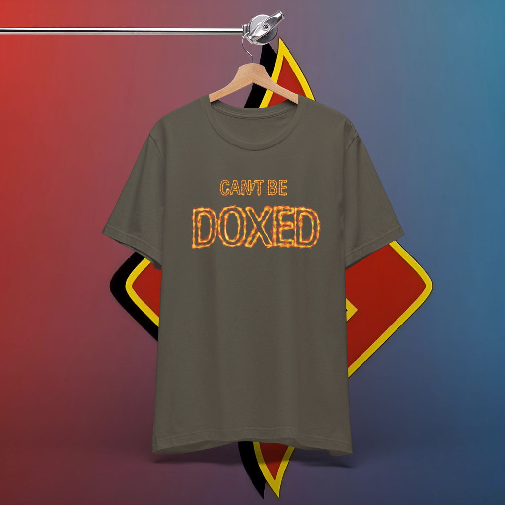 "Blazing Anonymity: Kann nicht gedoxt werden – The Shuli Network Inferno Edition #skoal" Unisex T-Shirt aus Jersey mit kurzen Ärmeln