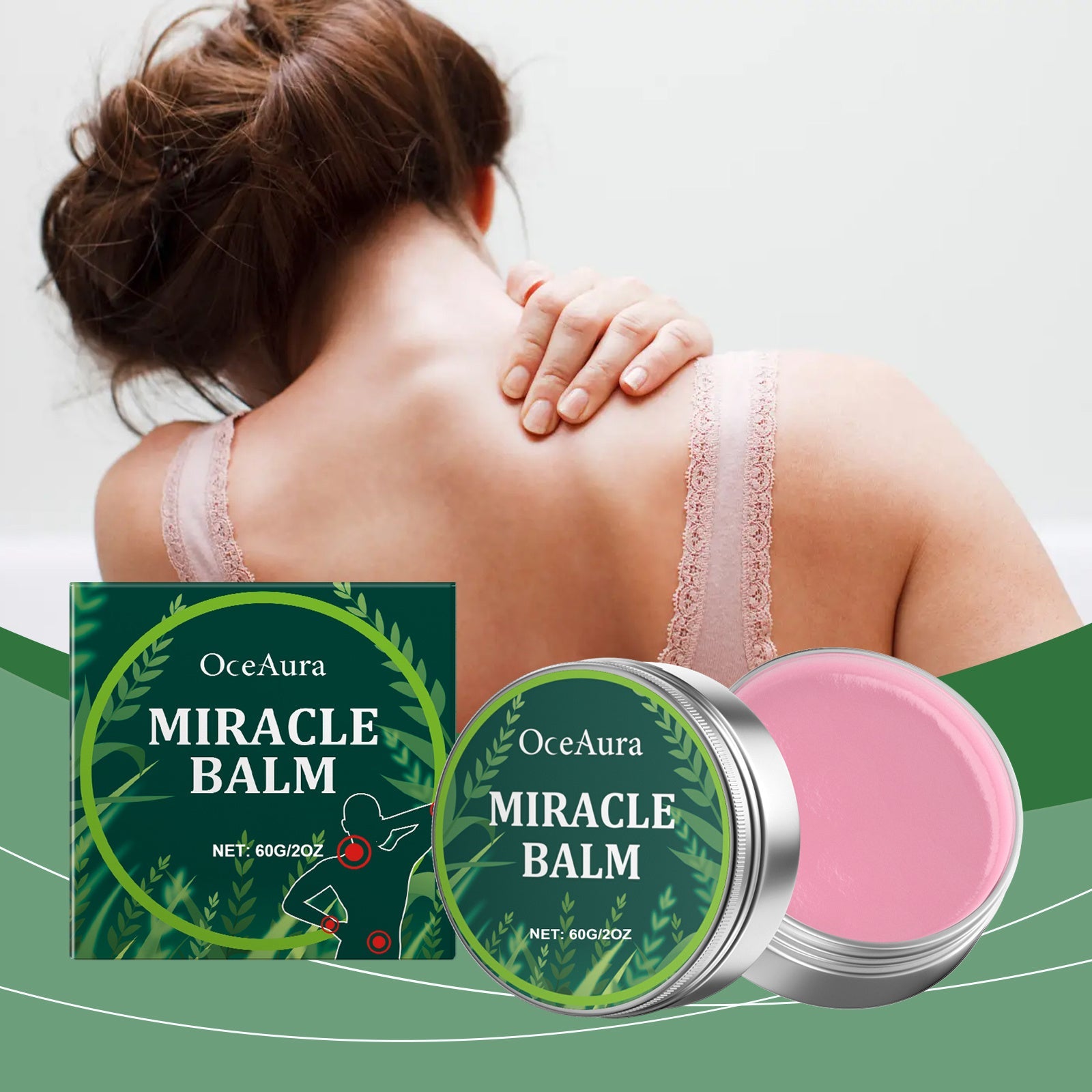 OceAura Herbal Joint Care Cream Daily External Care For Knee Joints Herbal Massage Cream