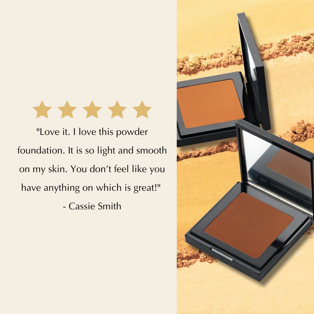 Strahlende Matte Puder Foundation – Vegan, Glutenfrei, Allergenfreundlich