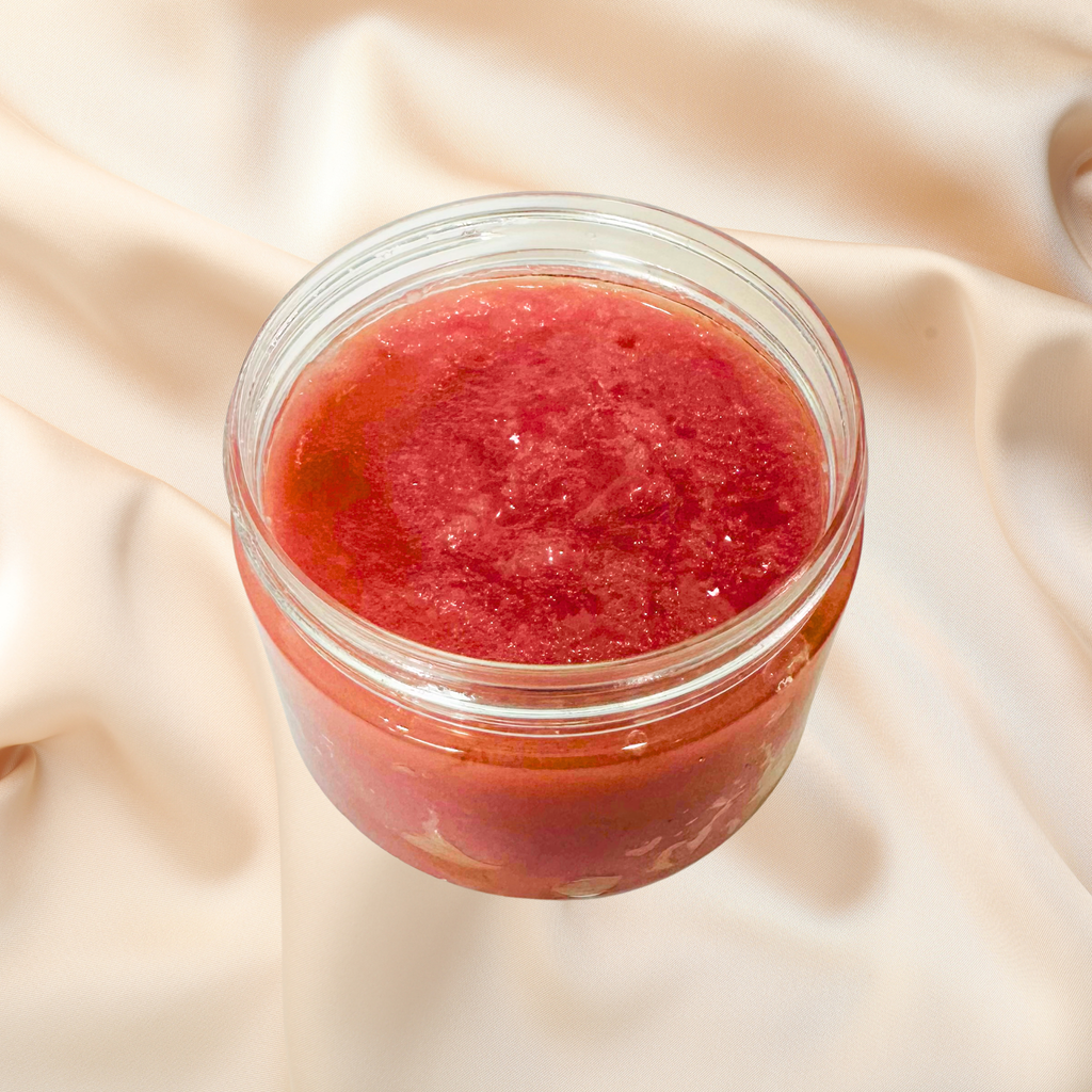 Blackberry Vanilla Whipped Sugar Scrub with Cocoa Butter Black Raspberry & Vanilla Type | 5 oz