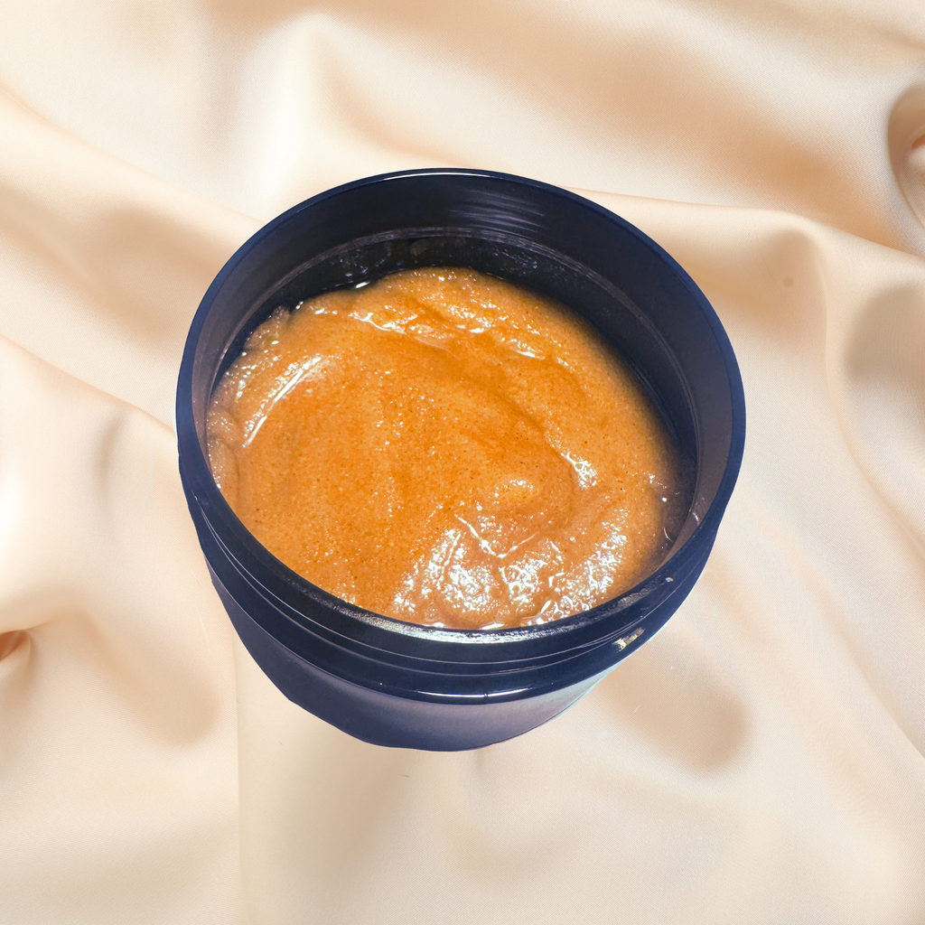 Ginger & Honey Natural Whipped Sugar Scrub with Avocado Oil Fragrance Free | 5 oz