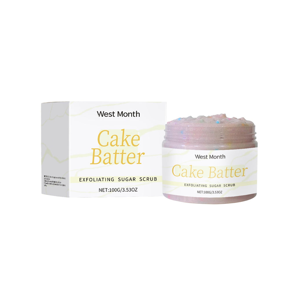 Kuchenteig West Month Peeling-Peeling, sanftes Peeling für abgestorbene Haut, feuchtigkeitsspendendes Peeling