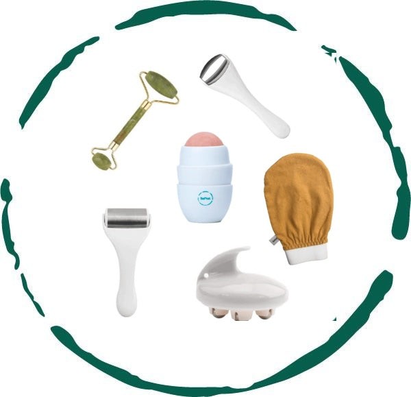 Skincare-Accessoires-Set – 6-teilig