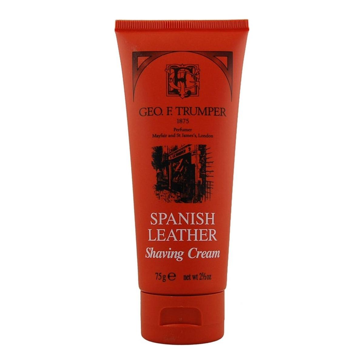 Geo. F. Trumper Spanish Leather Soft Shaving Cream Bowl/Tube