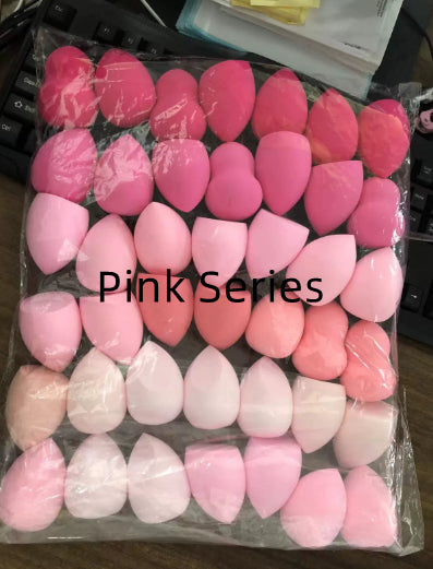 Superweiches Beauty-SetNicht saugfähiger Kosmetik-Cushion-Puff Wiederverwendbarer Nass- oder Trockenschwamm zum Wegwerfen