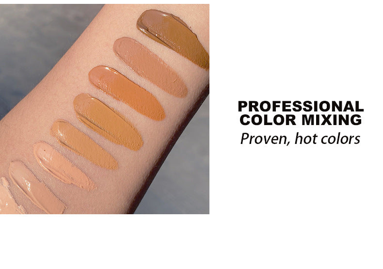 8-farbiger Schlauch-Concealer, Abdeckcreme, Reparatur, nährende flüssige Grundierung, Augenringe, Aknenarben, grenzüberschreitend