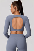 The Nestle Long Sleeve Crop Top