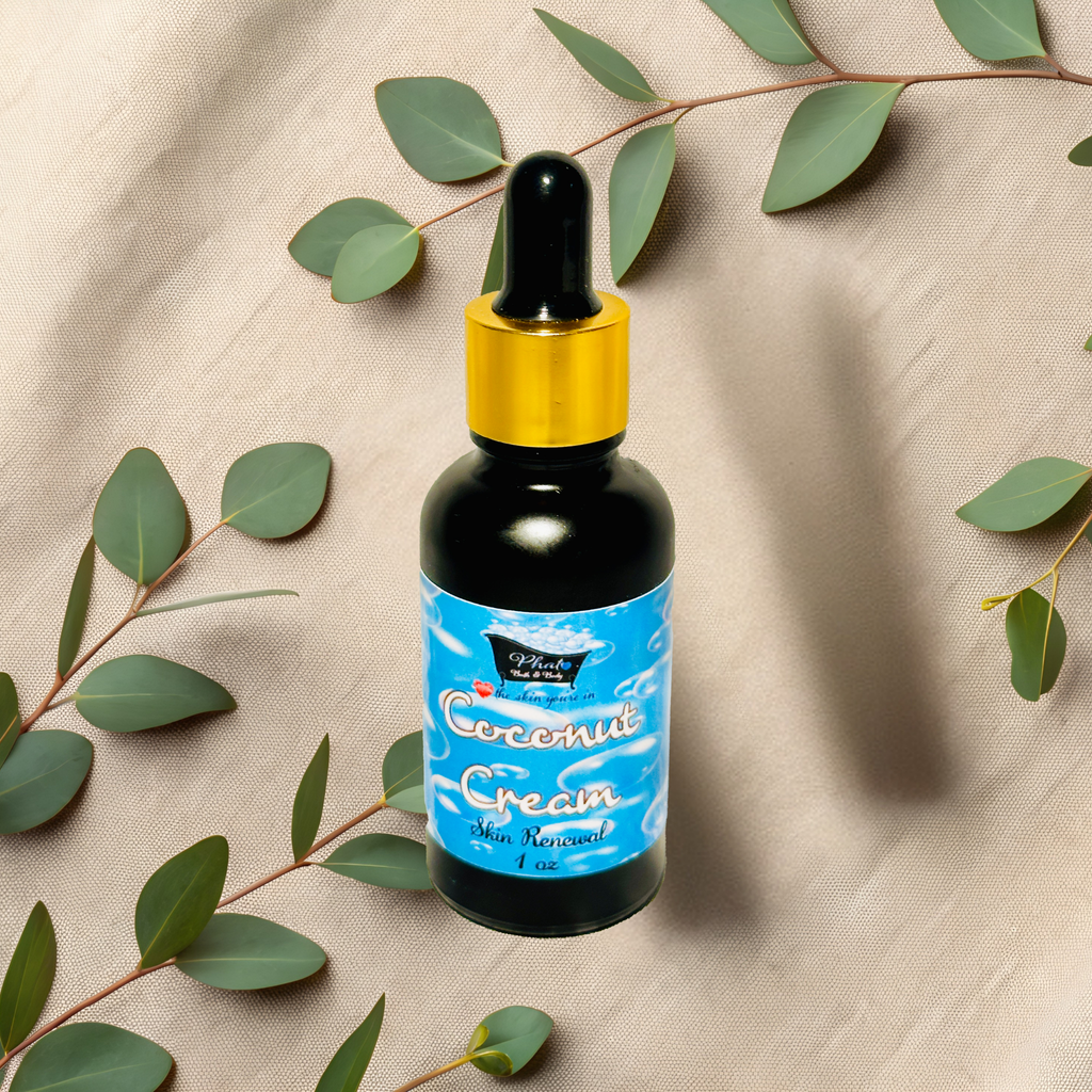 Coconut Cream Skin Renewal Natural Body Oil with Rosehip & Carrot Seed Oil | 3.2 oz