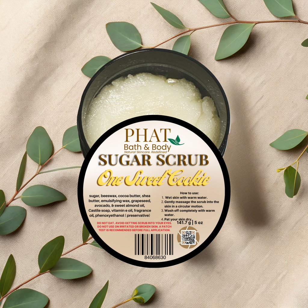 One Sweet Cookie Whippe Sugar Scrub with Cocoa Butter Vitamin E | 5 oz