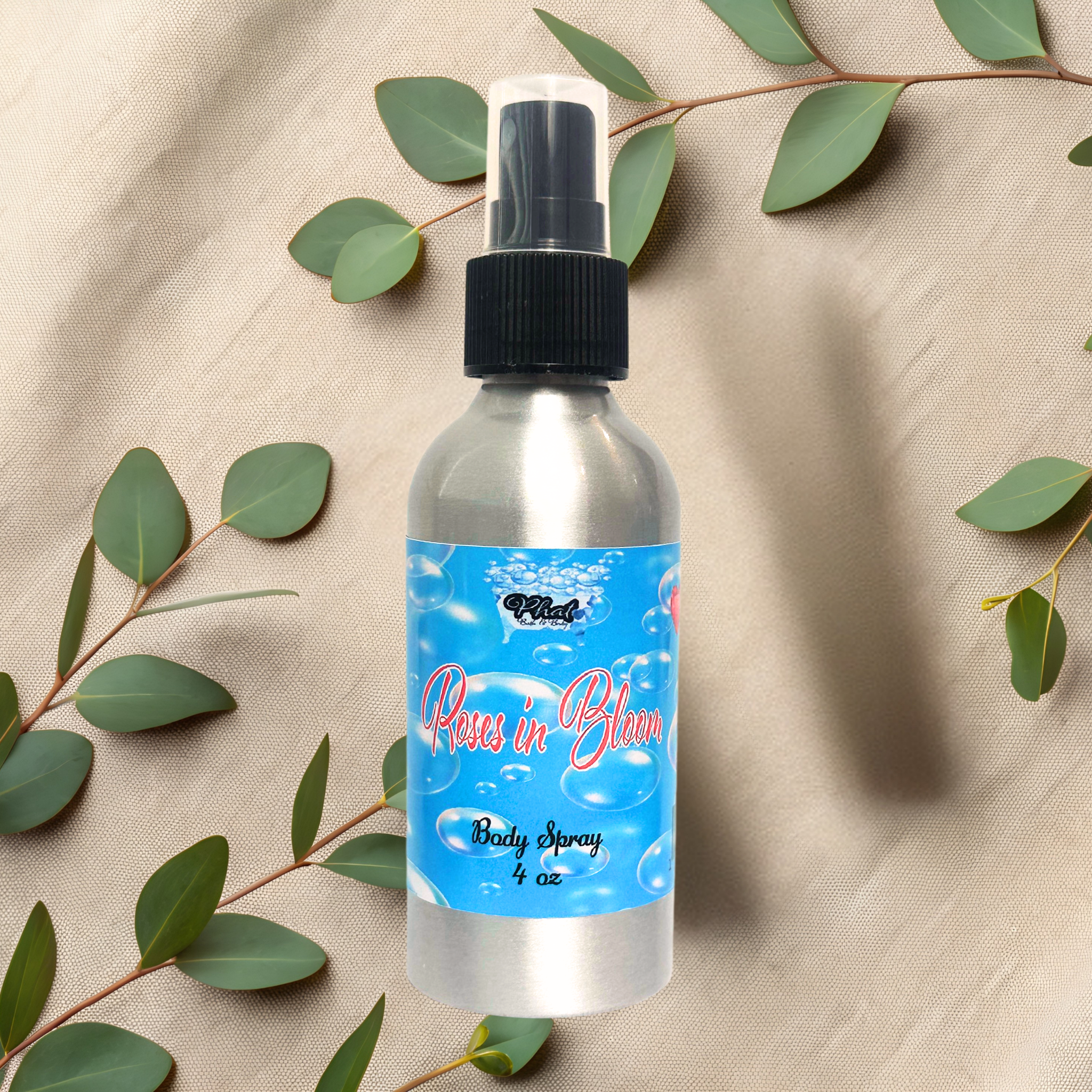 Red Roses Fragrance Body Spray Fresh Rose Bouquet Type | 4 oz