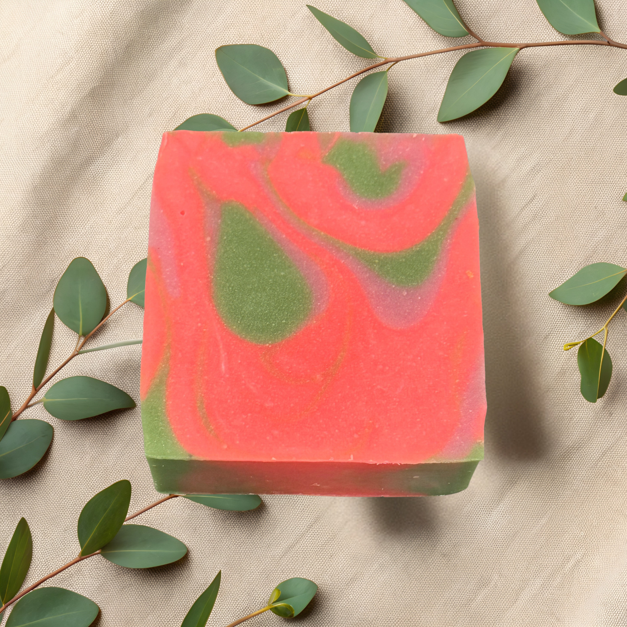 Cherry Merlot Handmade Natural Bar Soap Moisturizing Organic Coconut & Olive Oil Soap