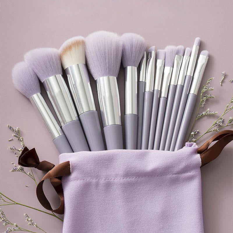 Purpleflower Holly Leaf 13 Make-up Pinsel Superweiches Lidschattenpinsel-Werkzeug-Set