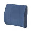 Essential Medical Molded Lumbar Cushion with Elastic Strap (Model F1412)