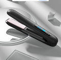 Kabelloser Haarglätter, Mini 2-in-1 Lockenwickler, USB, 5000 mAh, max. 200 Grad, tragbar, kabellos, 4 Stufen, trocken und nass verwendbar
