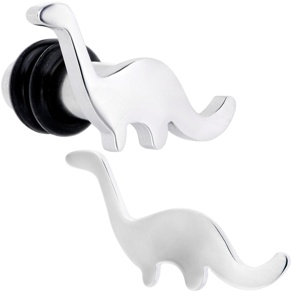Brontosaurus Dinosaur Single Flare Plug Set 14G to 4G
