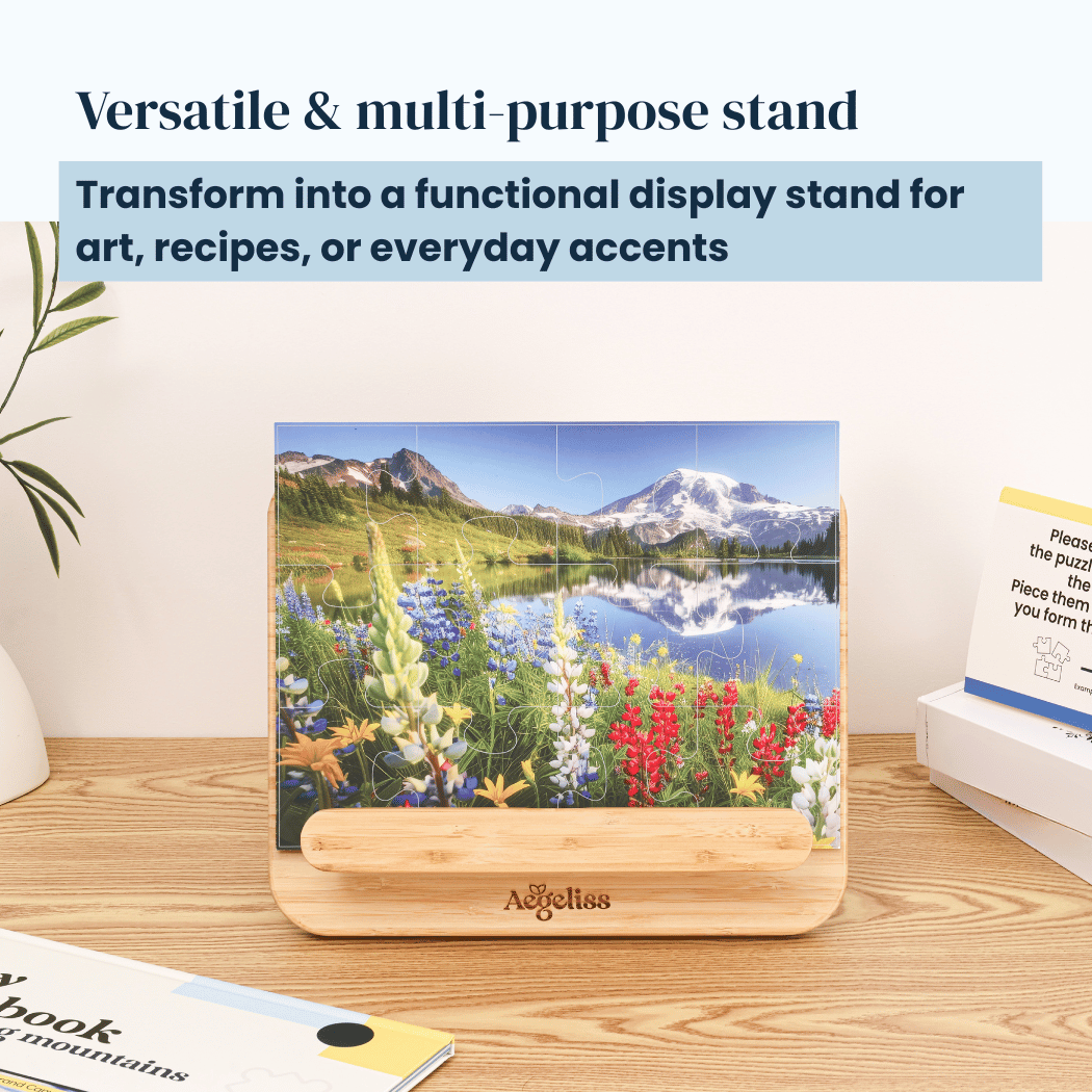 Adjustable Bamboo Stand | Display Stand and Ergonomic Tool