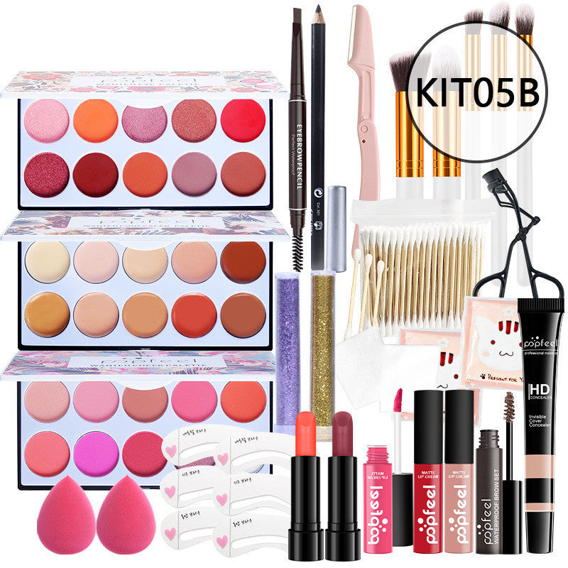 Make-up Kosmetik-Set Anfänger Kombination Concealer Eyeliner Augenbrauenstift