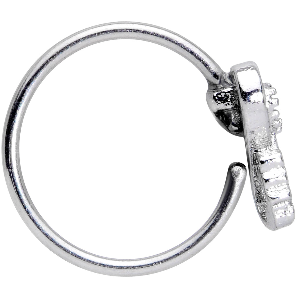 20G 5/16 Infinity Heart Valentines Day Nose Hoop