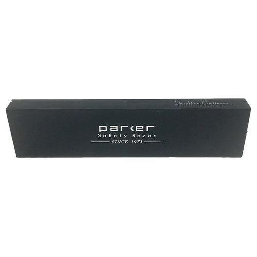 Parker SR1 31R Clip-Type Stainless Steel Handle Straight Barber Shavette Razor